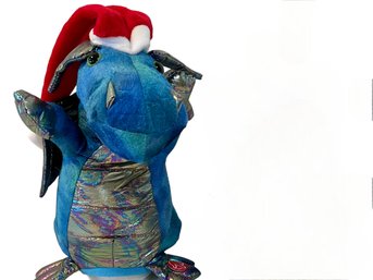 13 Inch Animated Christmas Dragon. Battery Operated