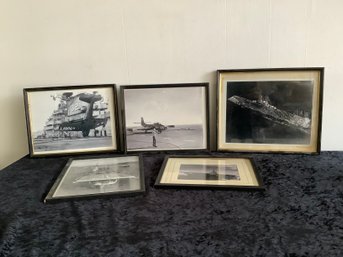 Military Framed Prints Set Of 5