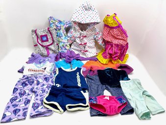 16 Pieces American Girl Doll Clothing: Julie's Dress, Ski Jacket, Backpack & Much More