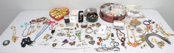 A Large Quantity Of Costume Jewelry MCM To Present