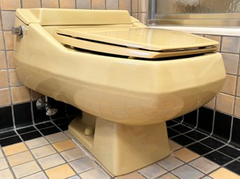 A Vintage Kohler Lowboy Toilet, C. 1970's