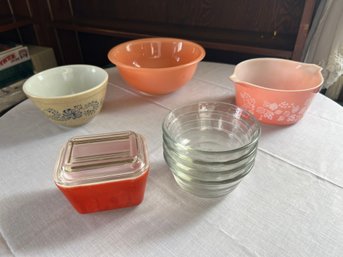 Collection Of Vintage Pyrex