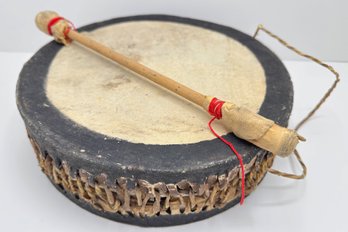 Vintage Native American Drum