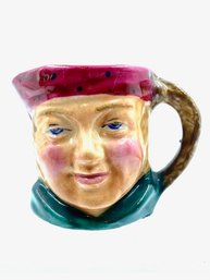 Vintage Thorley China The Pirate's Wide Small Toby Mug