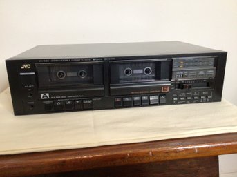 JVC Stereo Double Cassette Deck