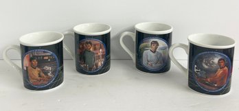 Set Of Star Trek Collectors Mugs By The Hamilton Collection