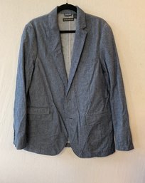 DKNY Denim Style Cotton & Linen Jacket