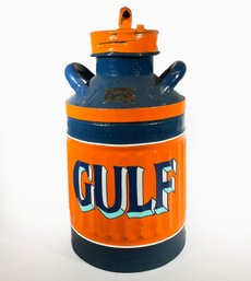 A Vintage Gas Can - Gulf Oil - Restored