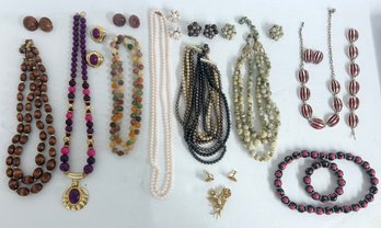 Lot Of Costume Jewelry Matching Sets