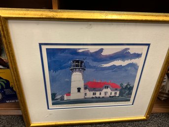 View Of Chatham Lighthouse - Robert Kennedy  27/1500 Pencil Signed