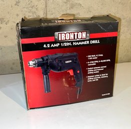 New In Box Ironton 4.2 Amp Half Inch Hammer Drill