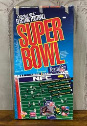 Super Fun NFL Electric Football Game Super Bowl Edition:Tested And Working! *Rare!*