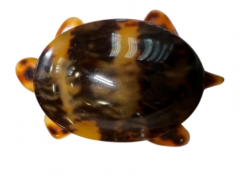 Signed Turtle/ Tortoise Shell  Pin/ Brooch - Paris - Lea Stein