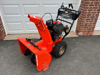Excellent Ariens Platinum 24 Snow Blower, Runs And Works Perfectly