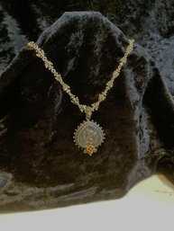 Sterling Necklace With Dragon Pendant #1