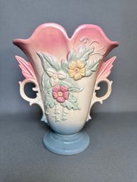 Vintage Hull Art Two Handled Wild Flower Vase
