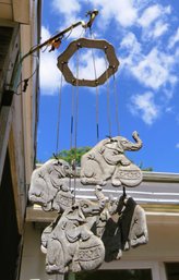 Elephant Theme Wind Chimes