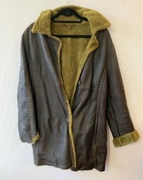 An Original Shearling Winter Jacket Made In Italy