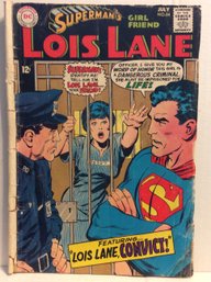 1968 DC Comics Superman's Girlfriend Lois Lane #84 - L