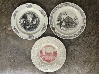 Wedgwood Souvenir Plates (3)
