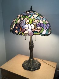 Stained Glass Shade Table Lamp