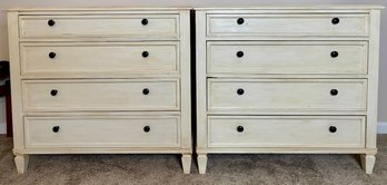 Pair Of Vintage 4-Drawer Chests