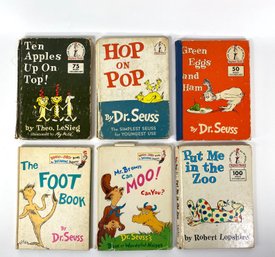 Group Of 6 - Vintage Dr Seuss Books