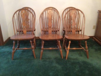 Hitchcock Chairs Lot Of 6