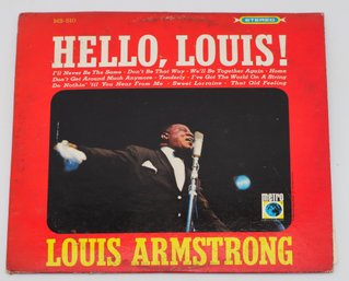 Louis Armstrong 'hello, Louis!' Vinyl