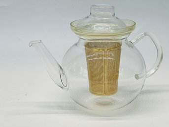 Vintage Jenaer Glass Teapot Made In Germany