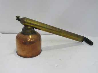 COPPER BRASS Antique BLIZZARD Continuous Bug Insect SPRAYER Vintage Smith Co #1