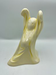 Vintage Wilton Dancing Ghost Ceramic Sculpture.- 10.5 Inches Tall