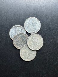 5 Steel Pennies