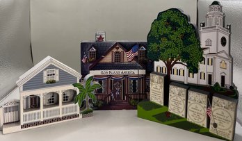 Three Cut Out Houses