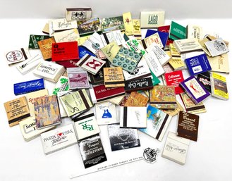 Over 80 Matchbooks, Many From Famous New York Restaurants