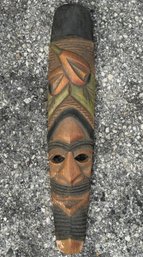 A Vintage Balinese Carved Wood Mask