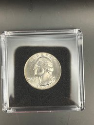 Beautiful 1964-D Uncirculated Washington Quarter