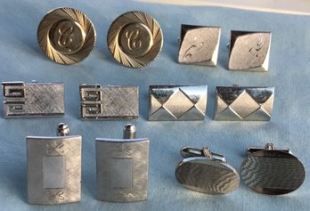 Lot Of 6 Pairs Of Vintage MCM Swank Cufflinks