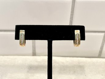 14K Gold Snug Fit Earrings