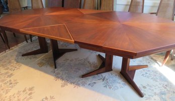 Custom Walter Of Wabash Mid-century Modern Dining Room Table Or 2 Tables