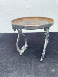 Silverplate Candle Holder