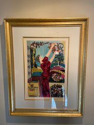 Breathtaking Signed B. Cony Artist Print 17/30 Woman