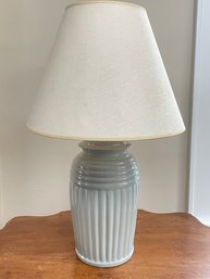 A Ceramic Accent Lamp