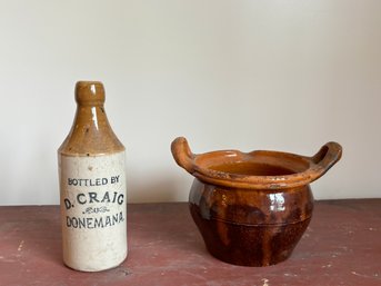 Vintage Stoneware Decor