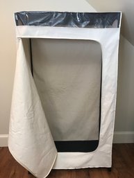 Useful Portable Hanging Clothes Rack With Zip Up Feature  #1