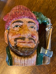 Royal Doulton Large Character Lumberjack (Jailer) 6'