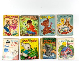 Group Of 8 Vintage Childrens Books