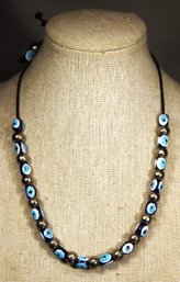 Vintage 'evil Eye' Beaded Necklace