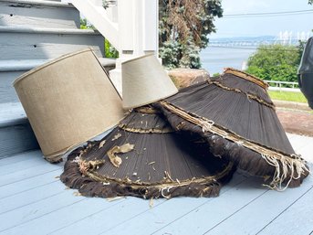 Antique Lampshades - Great For The Frames