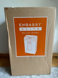 New In Box Embassy Elite Paper Shredder Model LF1200-BE2